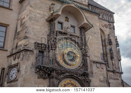 the old Town of Prague Czech Republic
