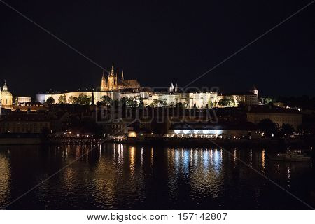 the old Town of Prague Czech Republic