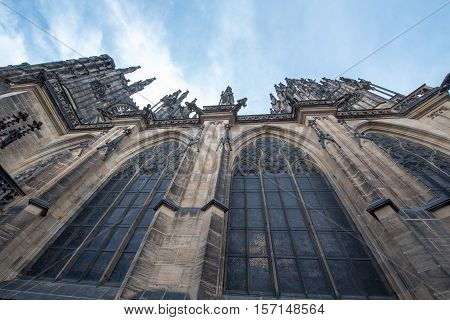 the old Town of Prague Czech Republic