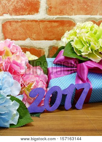 happy new year concept dเกิ