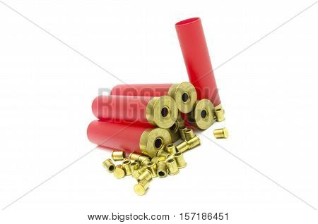 empty sleeve for loading ammunition for hunting rifles