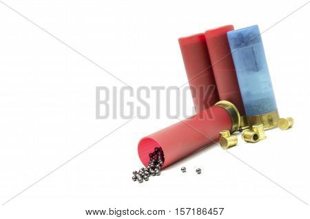 empty sleeve for loading ammunition for hunting rifles