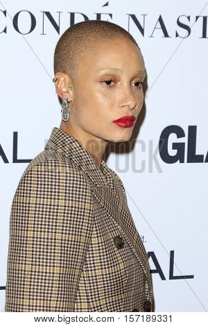 LOS ANGELES - NOV 14:  Adwoa Aboah at the Glamour Women Of The Year 2016 at NeueHouse Hollywood on November 14, 2016 in Los Angeles, CA