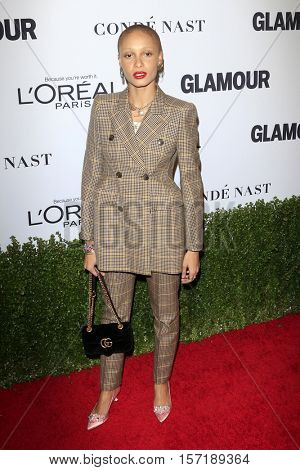 LOS ANGELES - NOV 14:  Adwoa Aboah at the Glamour Women Of The Year 2016 at NeueHouse Hollywood on November 14, 2016 in Los Angeles, CA