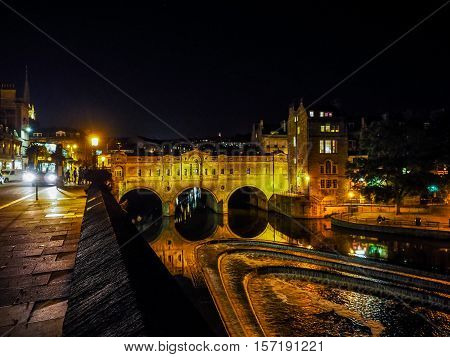 Hdr Pulteney Bridge In Bath