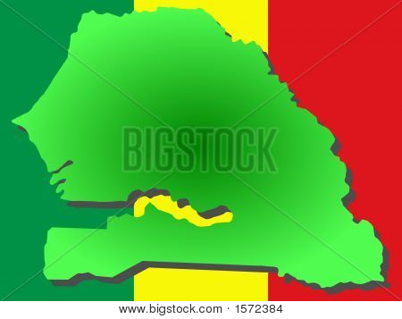 Map Of Senegal