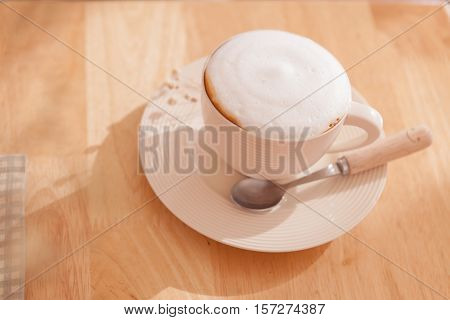 Cup Of Coffee Cappuccino Art
