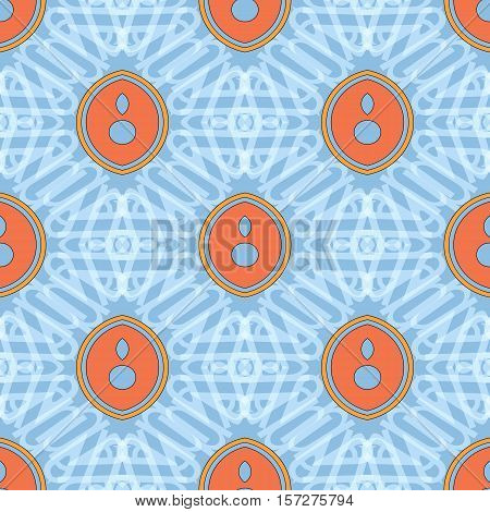 Color fractal. Gentle colors. Vector Abstract background