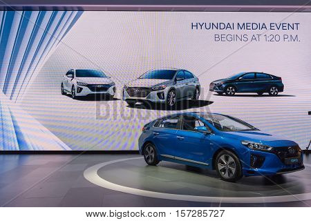 Hyundai Ioniq On Display