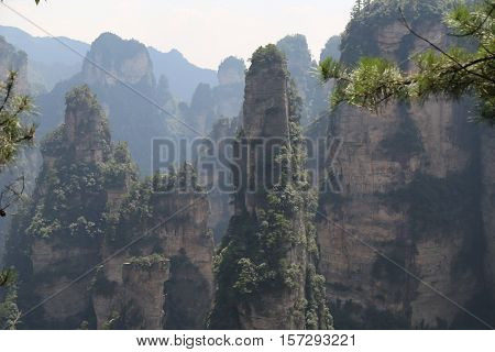 Zhang jia jie, Hunan, China - Beautiful Scenery
