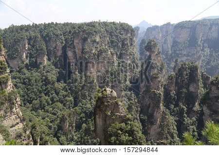 Zhang jia jie, Hunan, China - Beautiful Scenery