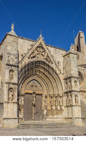 Entrance To The Church Of Santa Maria La Major Of Morella