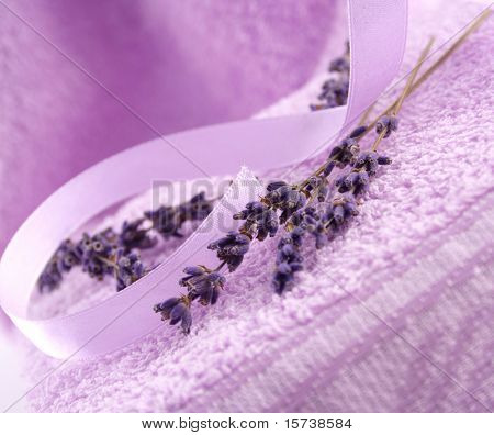 flores de lavanda, aromaterapia, relajación