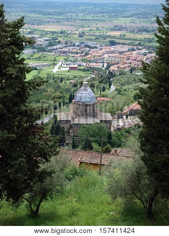 Cortona - Church of Santa Maria del Calcinaio