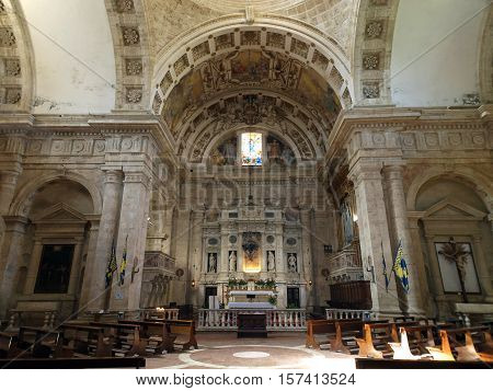 MONTEPLULCIANO, ITALY - MAY 20, 2010: The Sanctuary Of The Madonna Di San Biagio Montepulciano TuscanyItaly