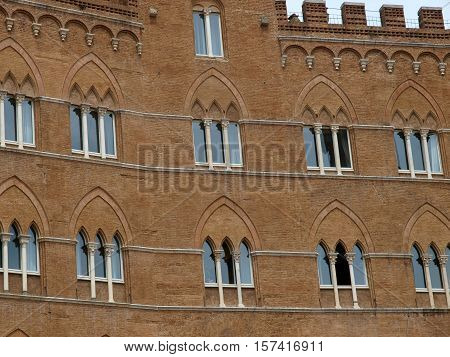 Siena - Piazza del Campo and Palazzo Sansedoni