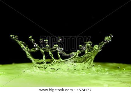 Splash verde