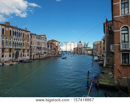 Venice - View of Canal Grande and Salute