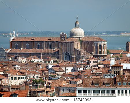 Venice - view from the tower of the church of San Giorgio Magiore