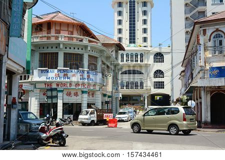 Streets In Historical Georgetown, Malaysia
