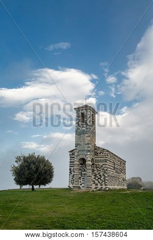 Church Of San Michelle In Murato In Corsica