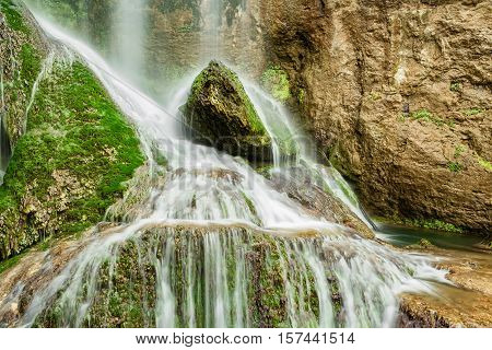 Krushunski waterfalls during the spring, Krushuna village, Bulgaria