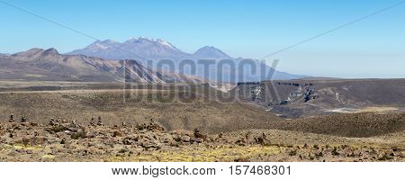 Andes of Peru, en route to Puno from Chivay