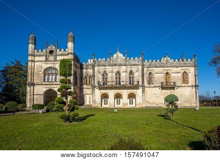 Dadiani Palace Located Inside A Park In Zugdidi, Georgia