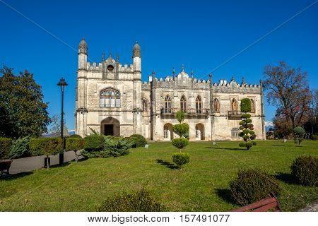 Dadiani Palace Located Inside A Park In Zugdidi, Georgia