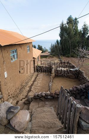 Home stay at Amantani Island (Isla Amantani), Peru