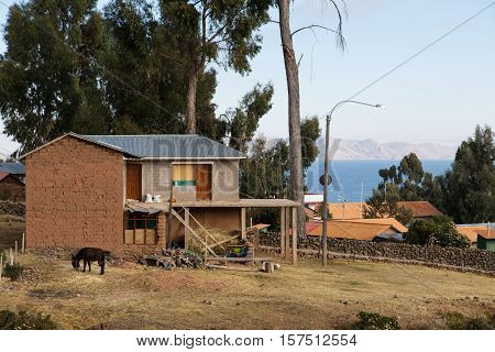 Home stay at Amantani Island (Isla Amantani), Peru