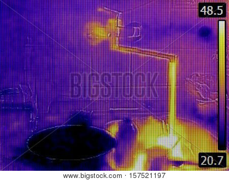 Tube in Wall Detection with Infrared Camera