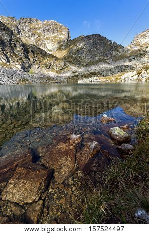 Amazing Landscape of Elenski lakes, Rila Mountain, Bulgaria