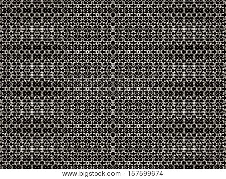 Abstract graphic background texture with white pattern. Digital illustration. 3d render