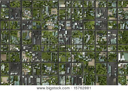 Área de subúrbios de bairro como pano de fundo de casa