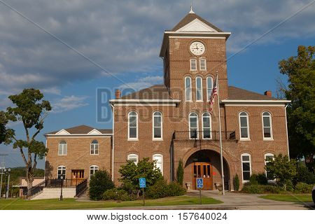 Meigs County Courthouse Front - Decatur TN