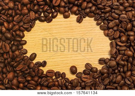 coffee background for a card or menu