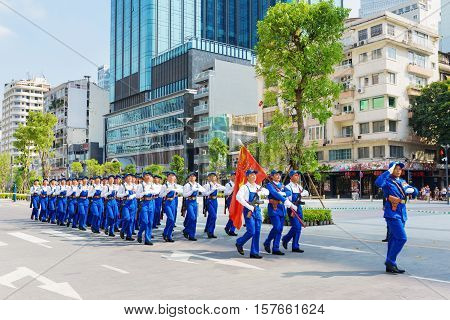 Military Parade In Ho Chi Minh City