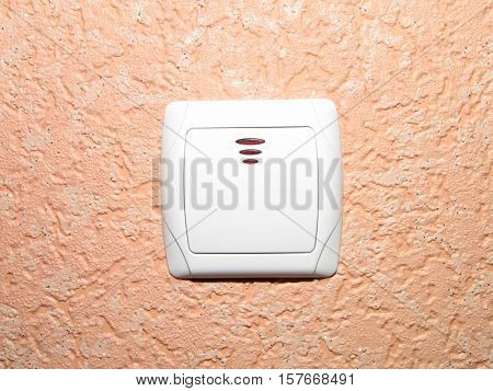 Switch The Light Switch On The Wall
