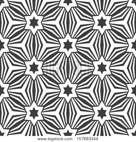 Abstract Background With Stars On A White Background.