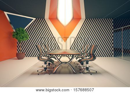 Red Conference Room