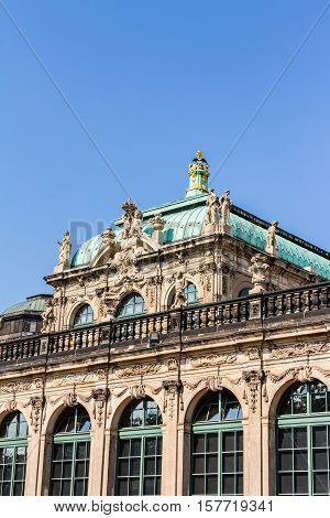 The Zwinger In Dresden