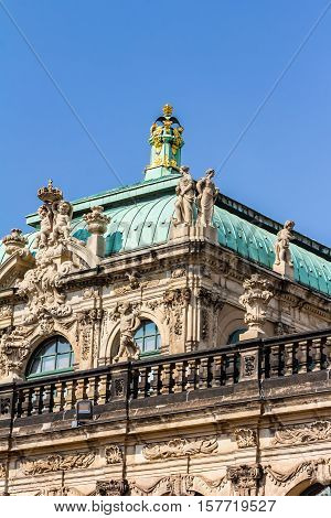 The Zwinger In Dresden