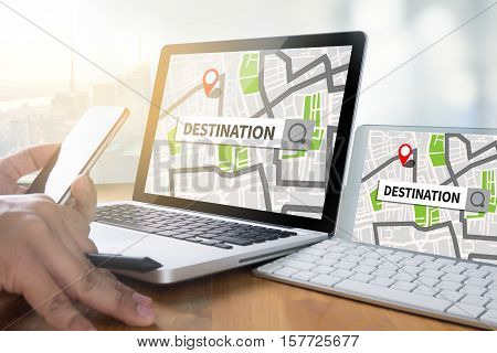 City Map Destination Image & Photo (Free Trial) | Bigstock