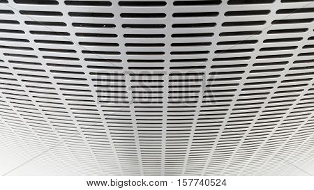 Close up grey sieve steel, texture / background