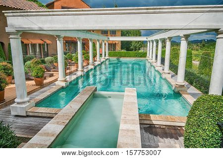 The Water Temple Is A Stone Structure