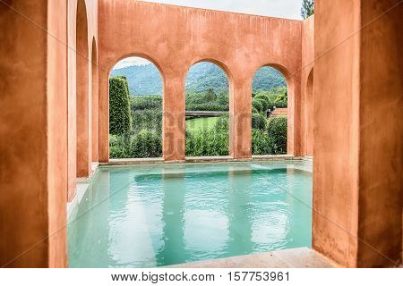 The Water Temple Is A Stone Structure