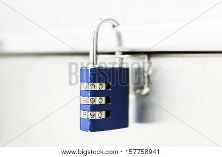 the Key is lock by number code.
