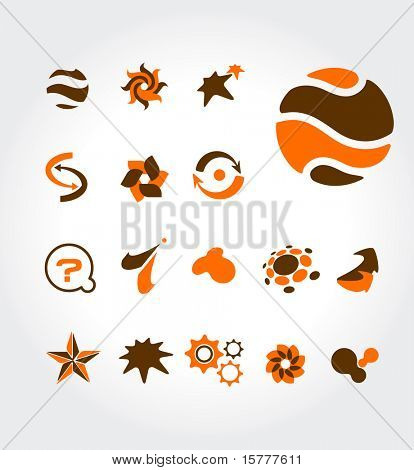 kokoelma abstrakti icons - 6. Näet samanlainen, käy oma Galleria