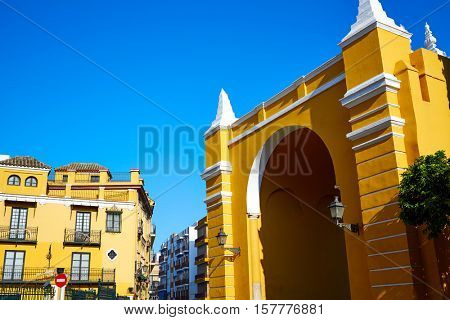 Seville Puerta de la Macarena Arch door in Sevilla Andalusia Spain